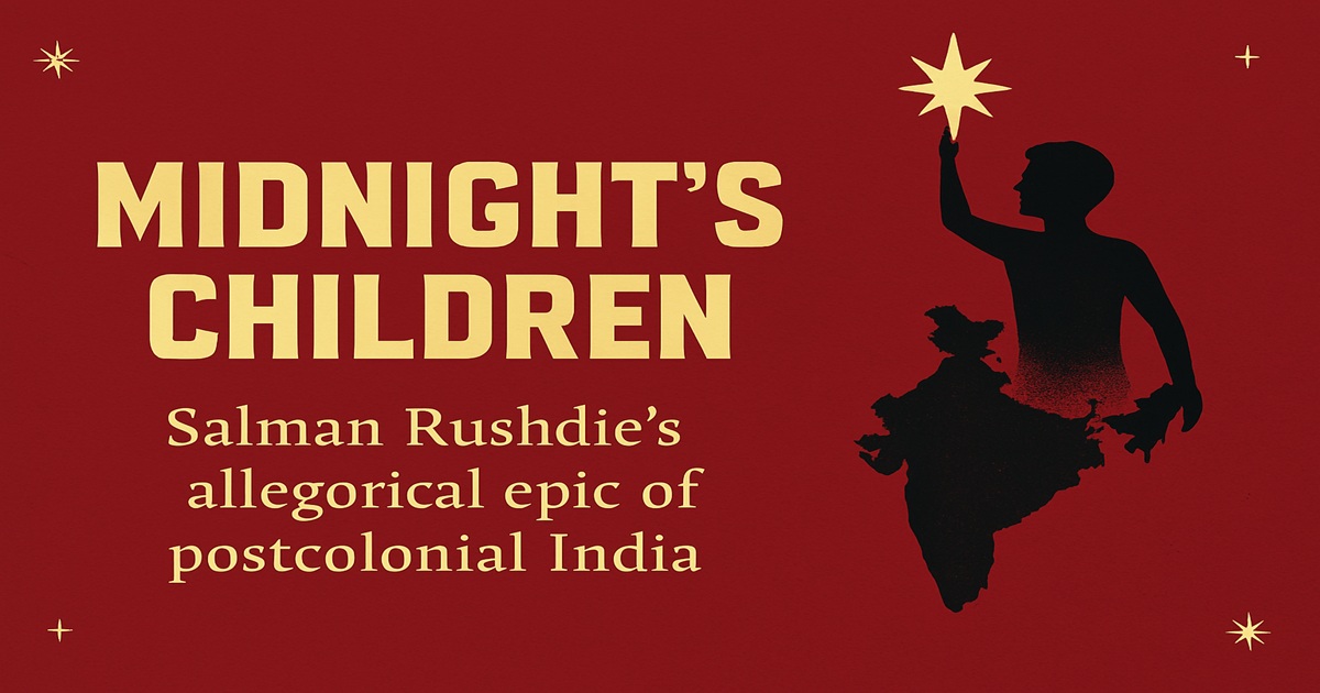 Midnight's Children by Salman Rushdie: A Masterpiece of Magical Realism and Postcolonial Literature